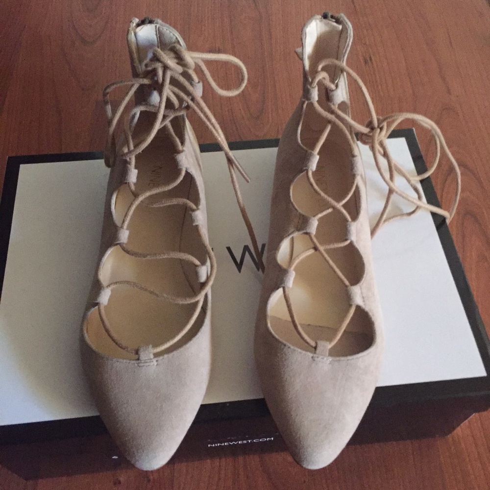 Nine West Suede Flats
